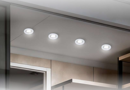 Светильники встраиваемые под лампу GU5.3 серии MR16R-standard