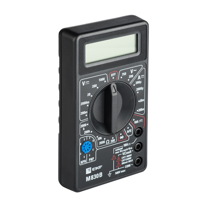 Мультиметр цифровой M830B EKF Master в Чите