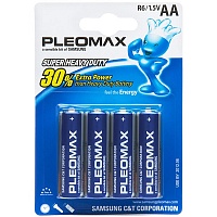 Батарейки АА Pleomax R6-4BL (4шт) в Чите