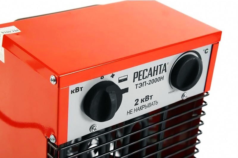 Тепловая электрическая пушка ТЭП-2000Н (компактная) Ресанта в Чите
