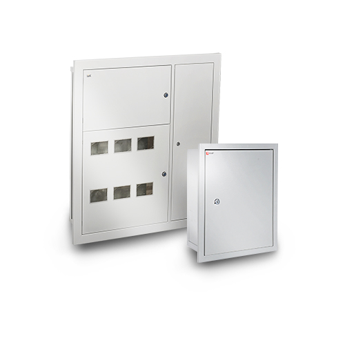 Щиты встраиваемые металлические