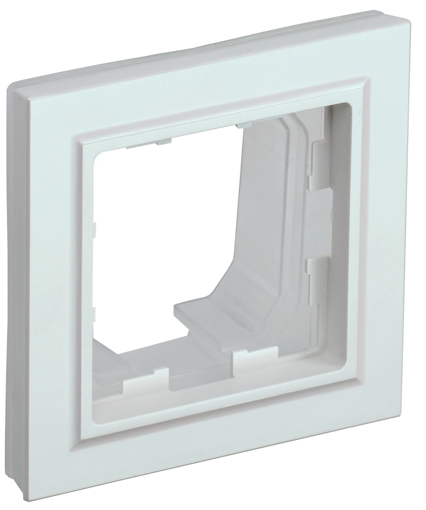 Рамка одинарная IP44 BRITE IEK жемчуг в Чите