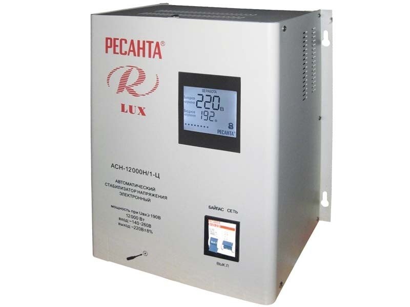 Стабилизатор АСН-12 000 Н/1-Ц Ресанта Lux в Чите