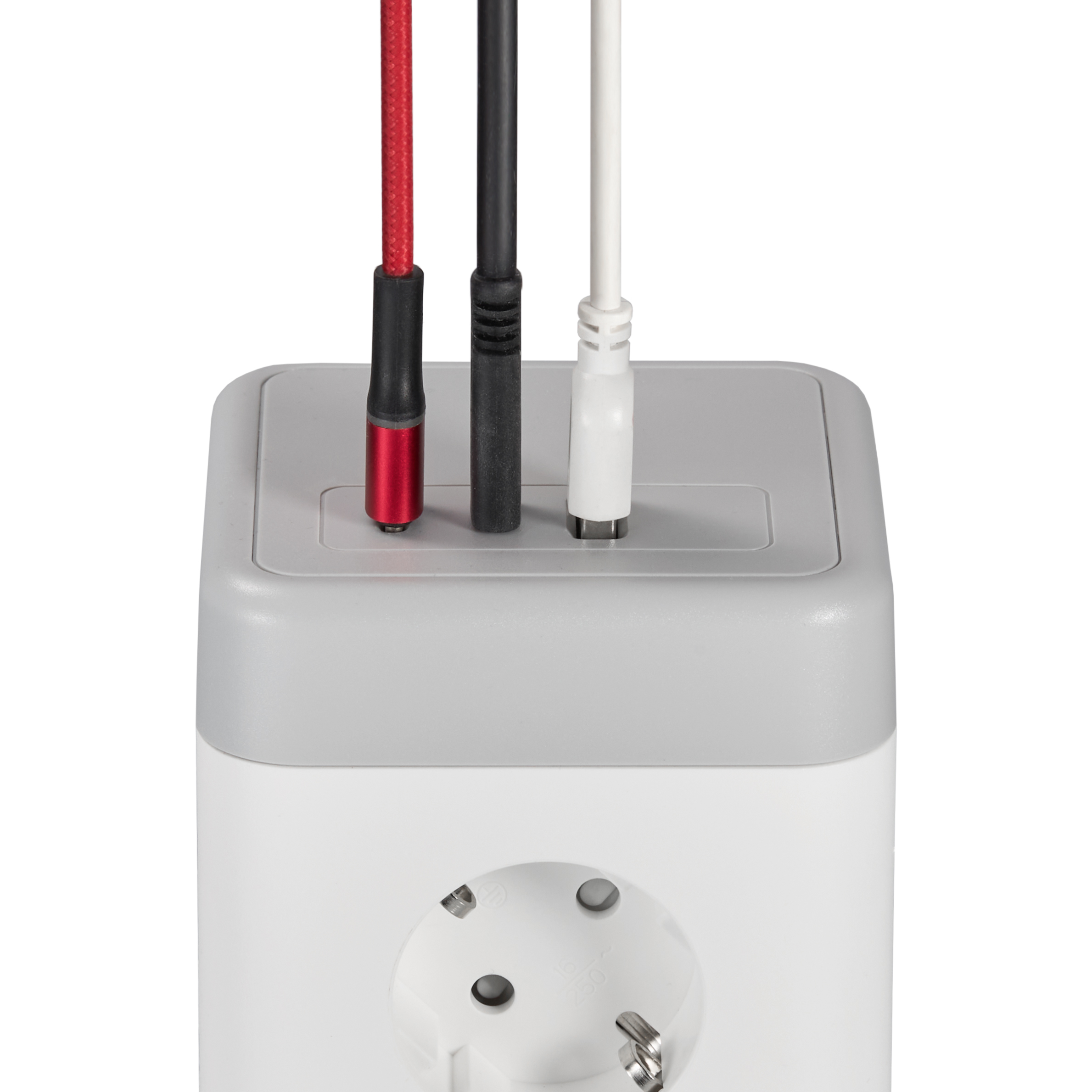 Удлинитель DOMINIC У08K 1,5м 3х1мм2 USB A+C 20Вт серый IEK в Чите
