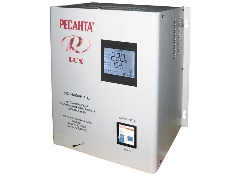 Стабилизатор АСН-8 000 Н/1-Ц Ресанта Lux в Чите