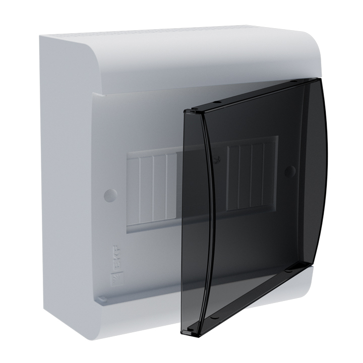 Щит распределительный навесной пластиковый ЩРН-П-6 "SlimBox" 156х198х94 IP41 EKF PROxima в Чите