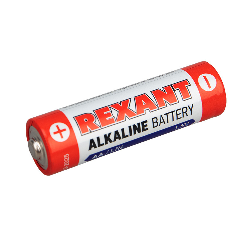 Алкалиновая батарейка AA/LR6 1,5 V 12 шт. REXANT в Чите