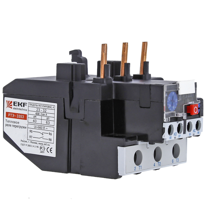Реле тепловое РТЭ-3359 48-65А EKF в Чите