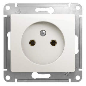 Розетка одинарная Glossa SE перламутр в Чите