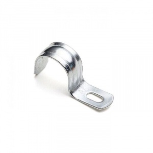 Скоба металлическая однолапковая d31-32мм (10шт.) EKF PROxima в Чите