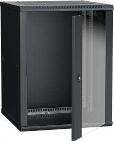 ITK Шкаф LINEA W 12U 600x600 мм дверь стекло, RAL9005 в Чите