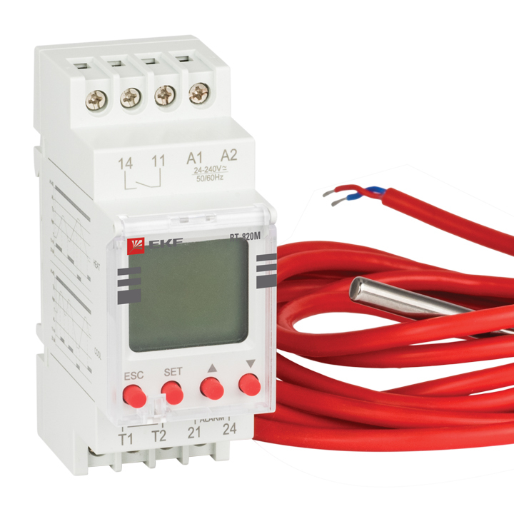 Реле температуры с дисплеем RT-820M (-25....+130 С) EKF PROxima в Чите