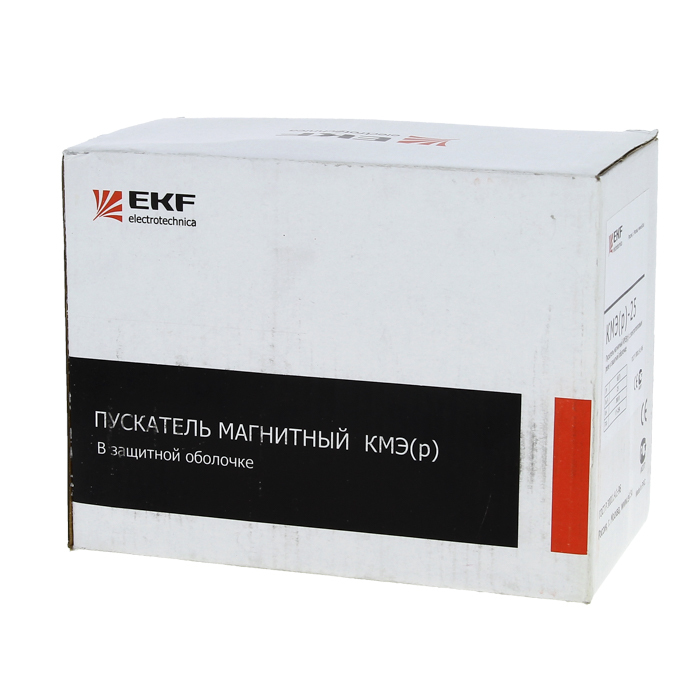 Контактор EKF КМЭ 25А 380В с РТЭ IP65 в корпусе в Чите