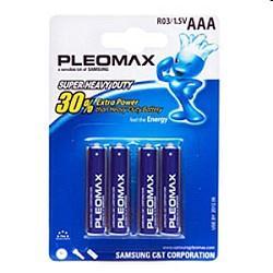 Батарейки ААА Pleomax R03-4BL (4шт) в Чите