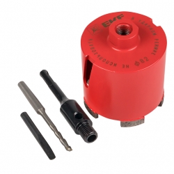 Коронка алмазная DCH-82 Laser M16 SDS-Plus EKF Expert в Чите