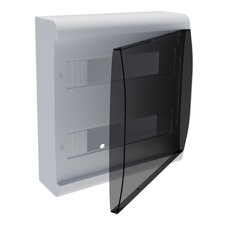 Щит распределительный навесной пластиковый ЩРН-П-24 "SlimBox" 261х335х97 IP41 EKF PROxima в Чите