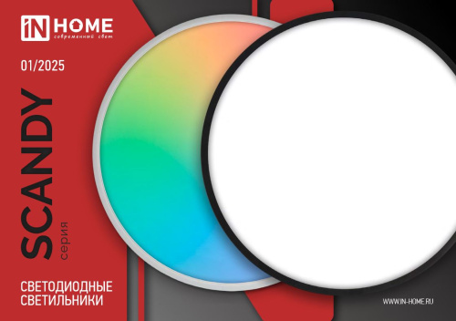 Светодиодные светильники серии SCANDY 2025