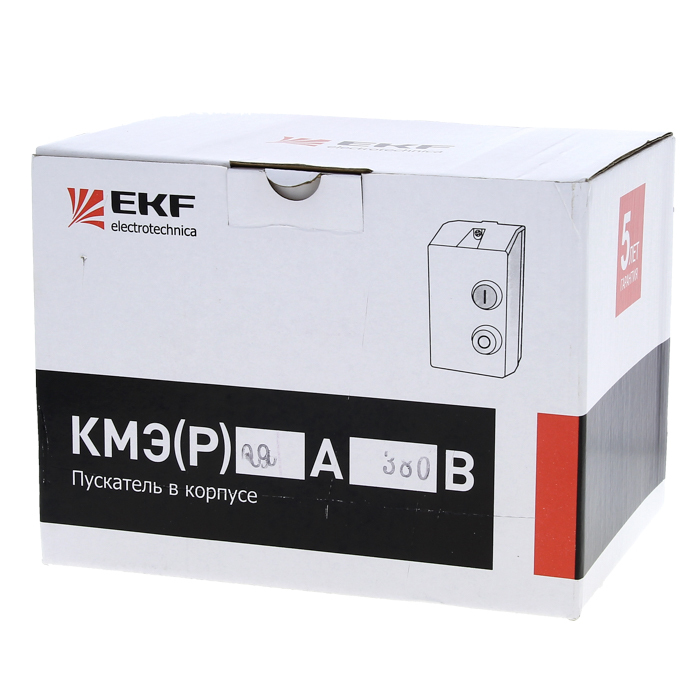 Контактор EKF КМЭ 12А 380В с РТЭ IP65 в корпусе в Чите