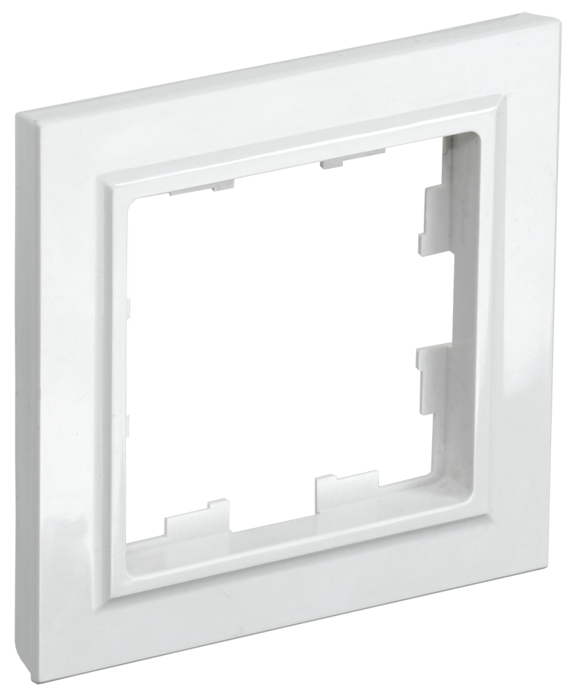 Рамка одинарная BRITE IEK белая в Чите