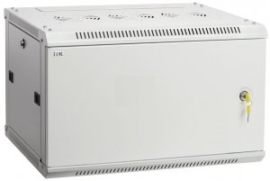 ITK Шкаф LINEA W 6U 600x450 мм дверь металл, RAL7035 в Чите