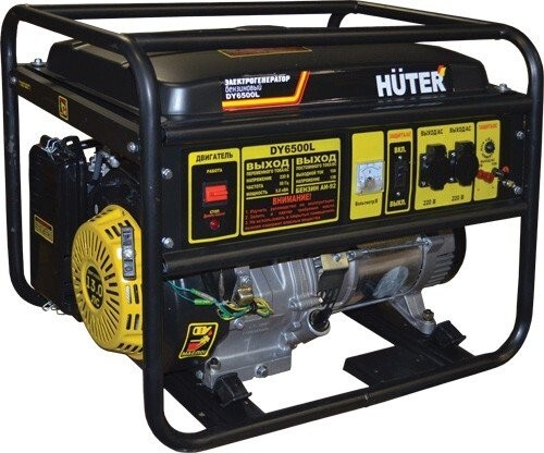 Электрогенератор DY6500L Huter в Чите