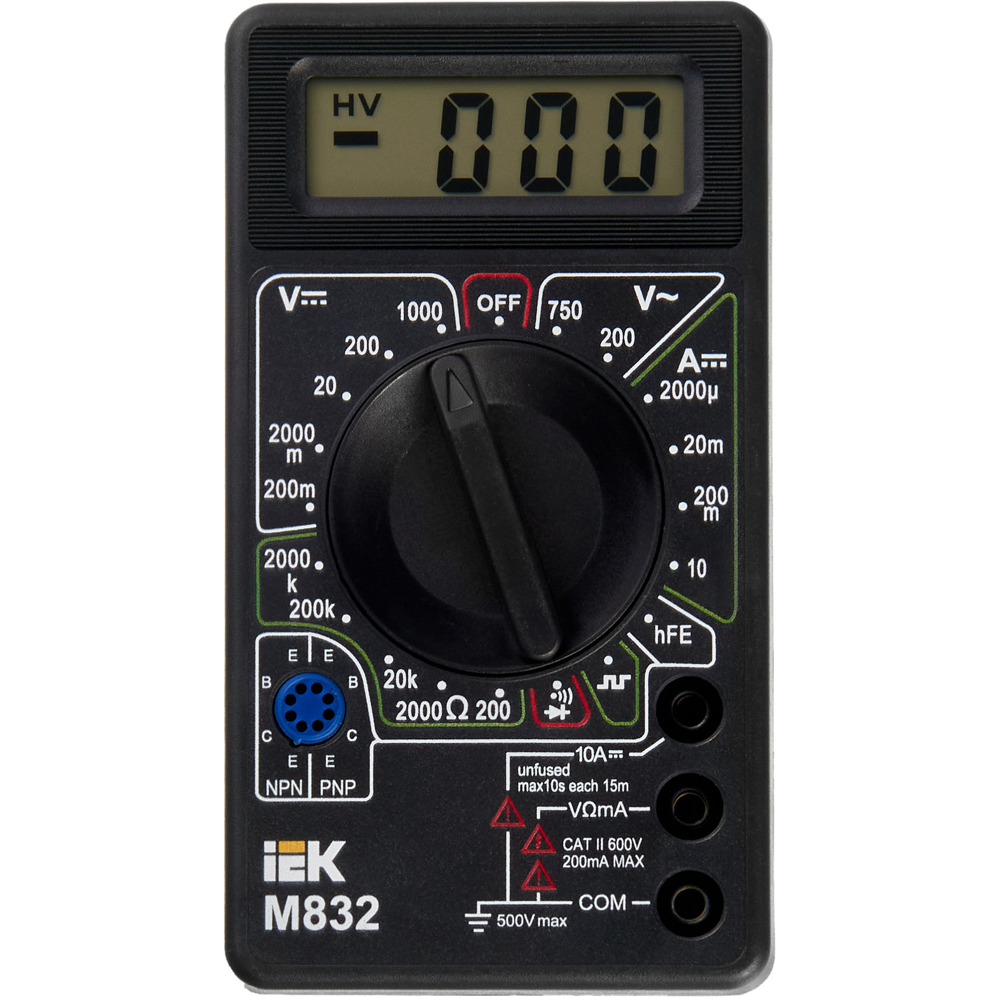 Мультиметр цифровой Universal M832 IEK в Чите