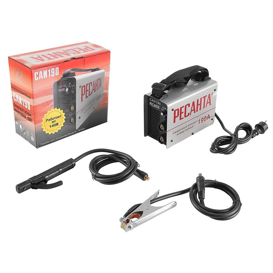 Сварочный аппарат инверторный САИ-190 Ресанта в Чите