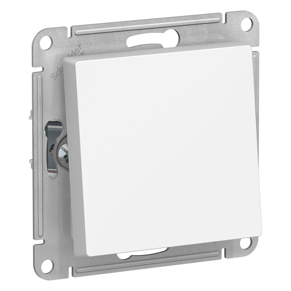 Переключатель одноклавишный AtlasDesign AQUA IP44 SE белый в Чите
