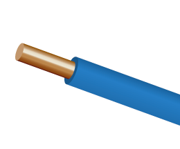 Провод ПВ-1 (ПуВ) 35 синий в Чите