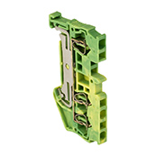 Колодка клеммная самозажимная JXB-ST-2.5 3 вывода земля EKF PROxima в Чите