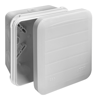 Коробка распределительная для открытой установки 100х100х50 мм IP65 в Чите