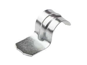 Скоба металлическая однолапковая для прямого монтажа (СМО) 25-26 мм в Чите