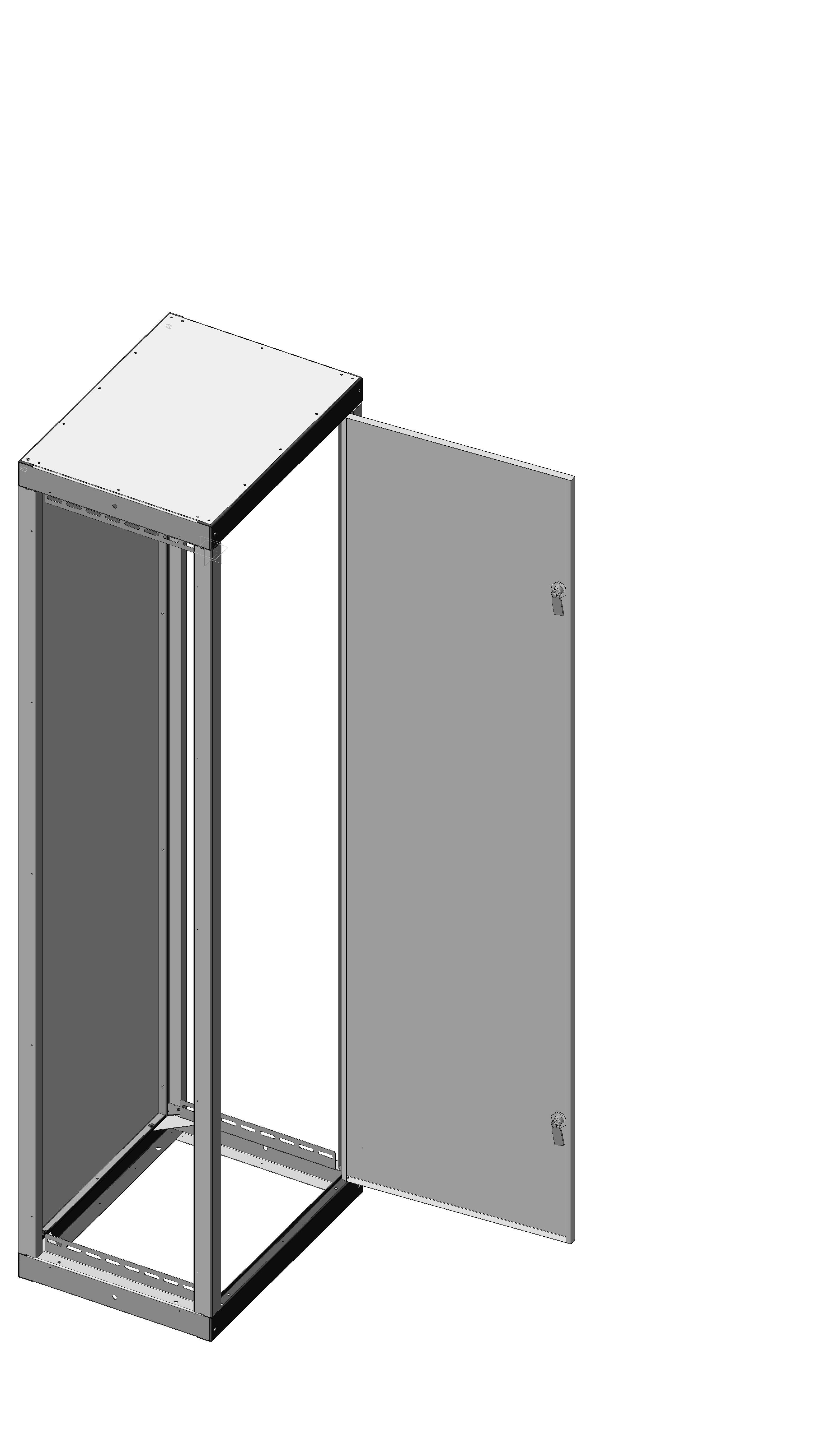 Каркас ВРУ-1 EKF 18.80.45 IP31 Unit S в Чите