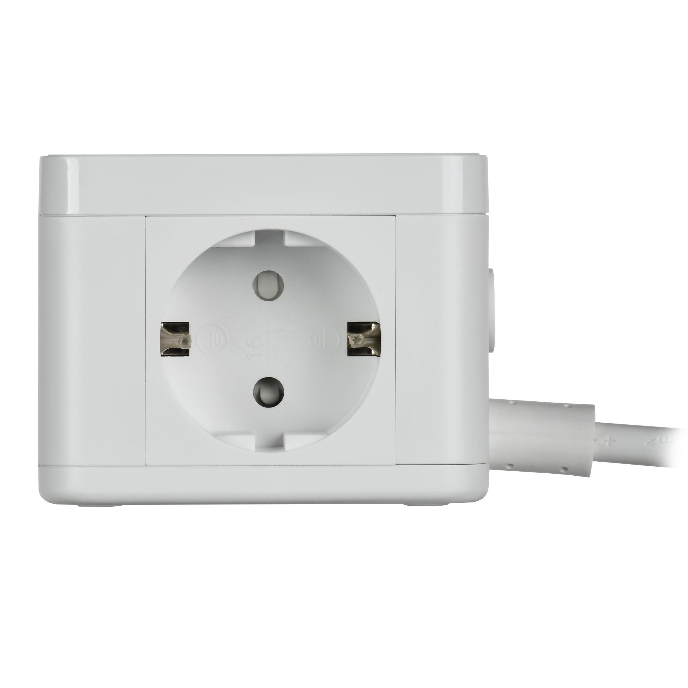 Удлинитель DOMINIC Qi10Вт У02К 1,3м 3х1мм2 USB A+C белый IEK в Чите