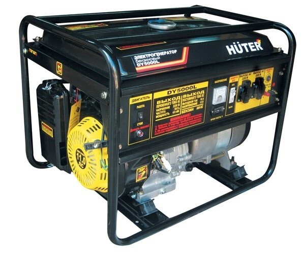 Электрогенератор DY5000L Huter в Чите