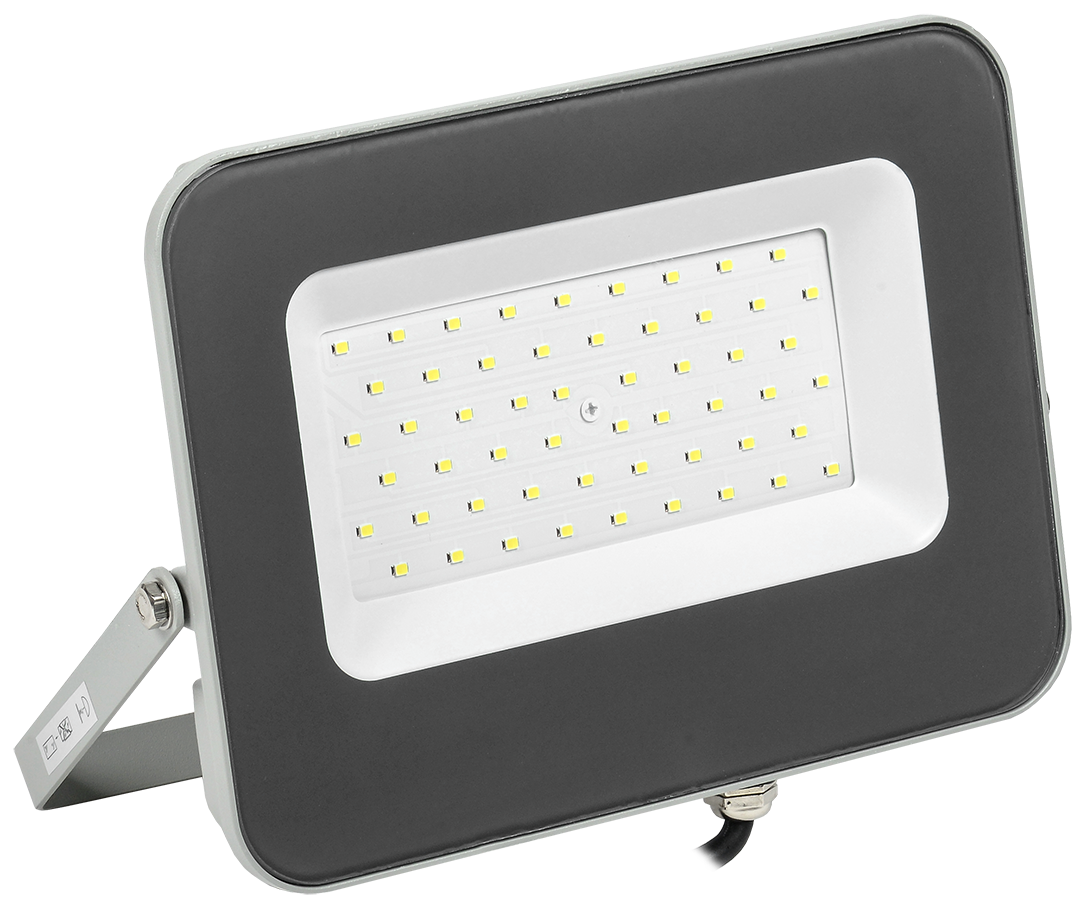 Прожектор СДО 07-50 светодиодный серый IP65 IEK в Чите