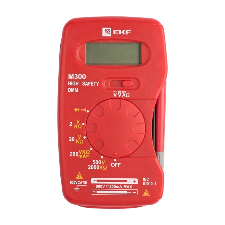 Мультиметр цифровой M300 EKF Expert в Чите