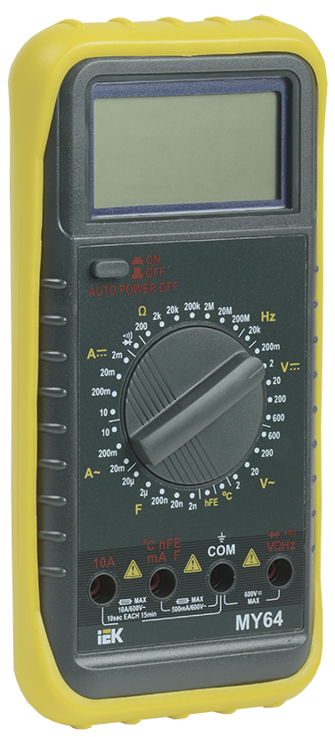 Мультиметр цифровой Professional MY64 IEK в Чите