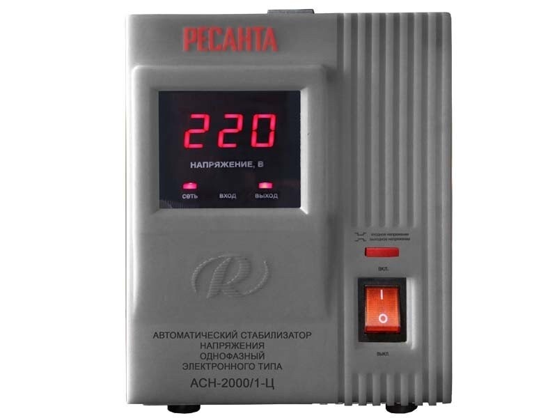 Стабилизатор напряжения однофазный электронный ACH-2000/1-Ц Ресанта в Чите