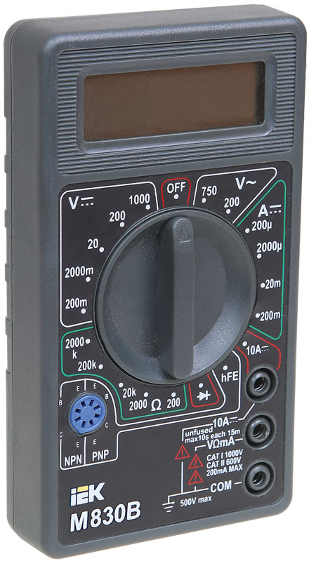 Мультиметр цифровой Universal M830B IEK в Чите