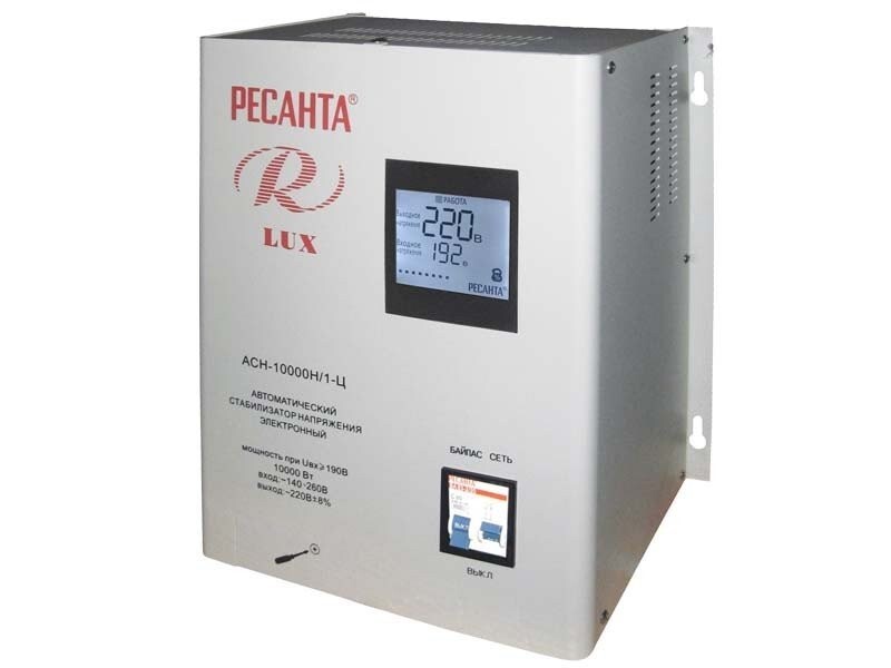 Стабилизатор АСН-10 000 Н/1-Ц Ресанта Lux в Чите