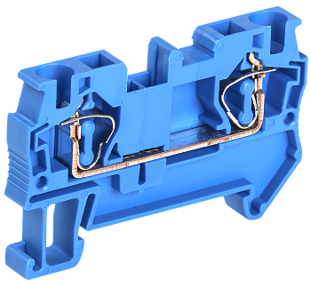 Клемма пружинная КПИ 2в-4 41А синий IEK в Чите
