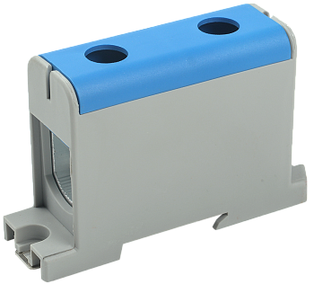 Клемма вводная силовая КВС 35-150 кв.мм. синяя IEK в Чите