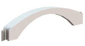 Адаптер напольного канала 50х12 мм, серый DKC в Чите