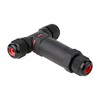 Кабельный коннектор Т-образный (клеммник 5PIN) IP68 FreeTools EKF в Чите