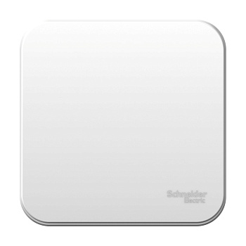 Выключатель одноклавишный (сх.1) BLANCA SE с изолирующей пластиной белый в Чите