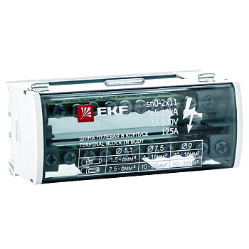 Шина нулевая в корпусе (2х11) EKF PROxima в Чите