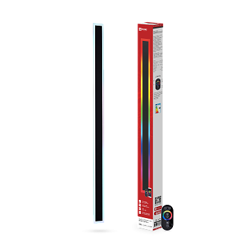 Светильник уличный светодиодный ДБУ MARS90-30RGB-SMART-ВL 30Вт 900x80 с пультом ДУ IP54 черный IN HOME в Чите