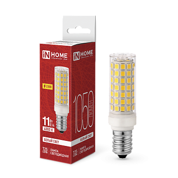 Лампа светодиодная LED-T25-CORN 11Вт 230В E14 4000К 1050Лм IN HOME в Чите