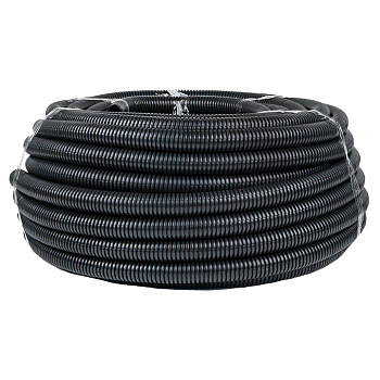 Труба гофрированная FRHF с зондом d32мм черная Plast EKF PROxima в Чите